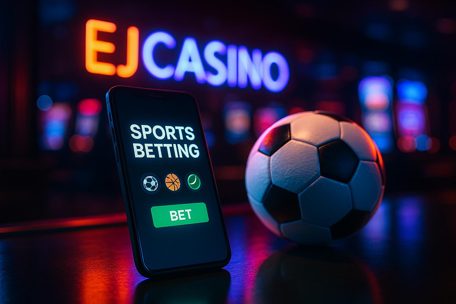 Aposte em apostas esportivas no cassino online EJCASINO