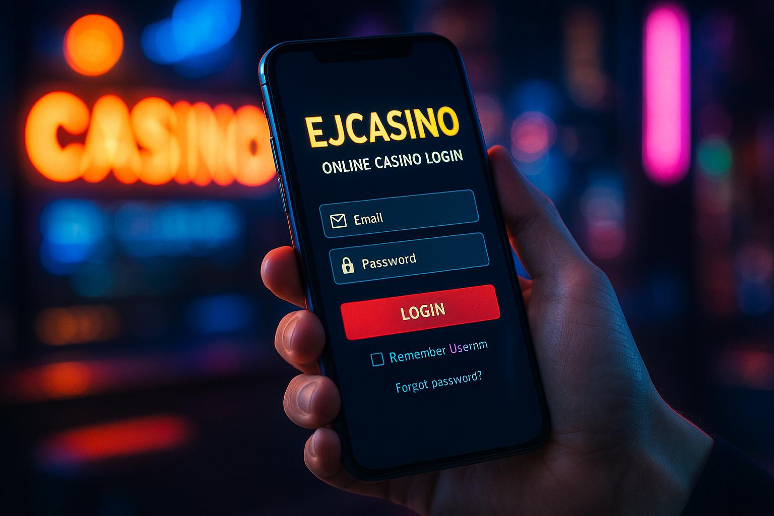 Não Perca tempo, o rRgistro na site EJCASINO
