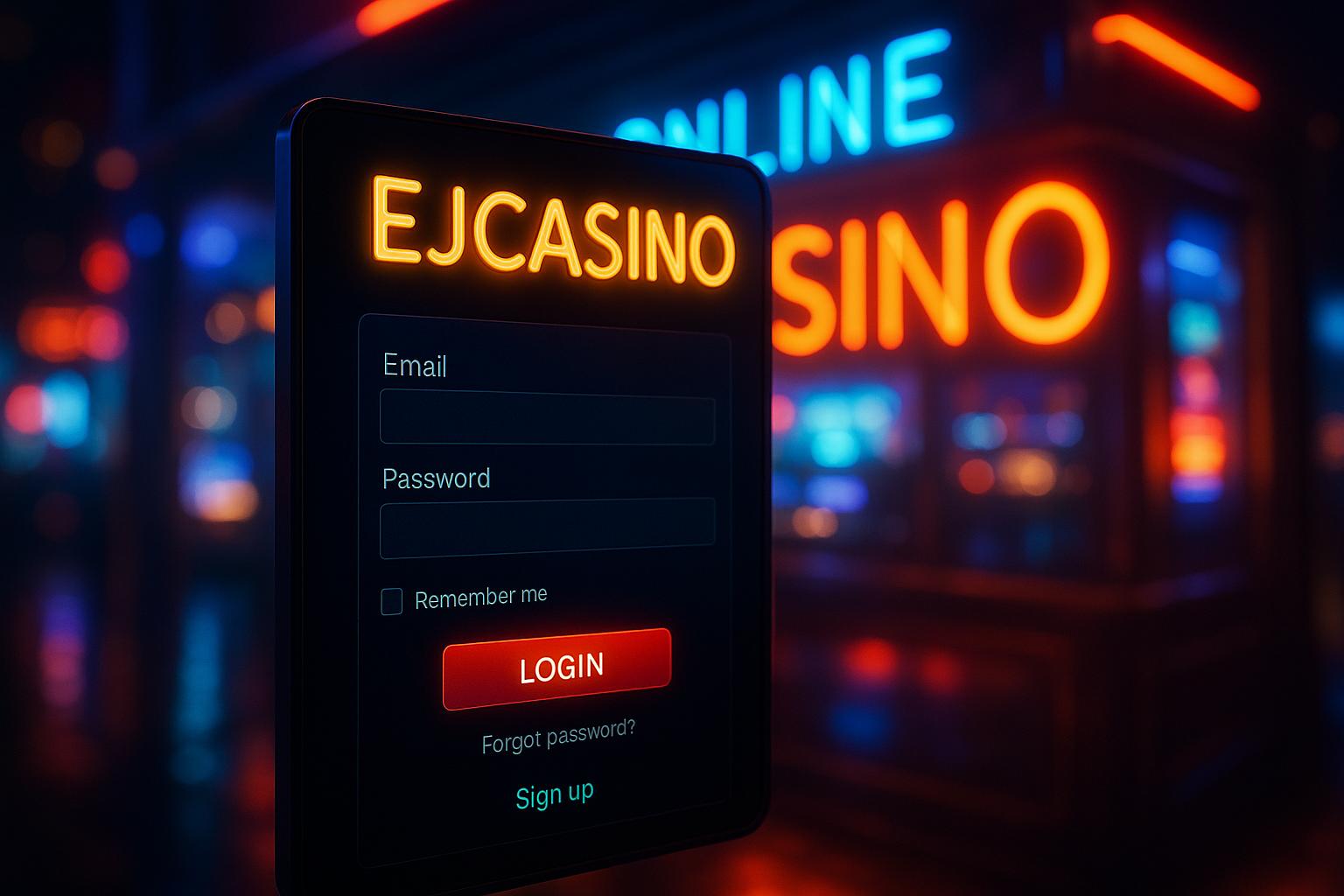 Registro na EJCASINO Garante Acesso a uma Vasta Seleção de jogo